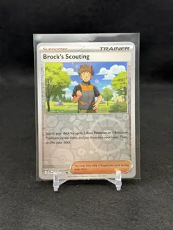 Brock's Scouting [Reverse Holo] #146 -Pokemon Journey Together 146/159 - Pokemon - Image 1