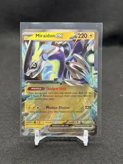 Miraidon EX [Holo] #28 - Scarlet & Violet Black Star Promo - 028 - Pokemon - Image 1