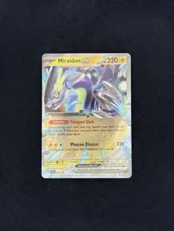 Miraidon EX [Holo] #28 - Scarlet & Violet Black Star Promo - 028 - Pokemon - Image 2