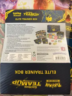 Pokemon EMPTY Team Up Elite Trainer Box ETB - Card Storage - Pikachu & Zekrom - Image 4
