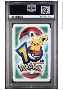 Jynx/Smoochum- PSA 10 - 2006 JPN Pokemon Center 10th Anniversary Poker - Image 2