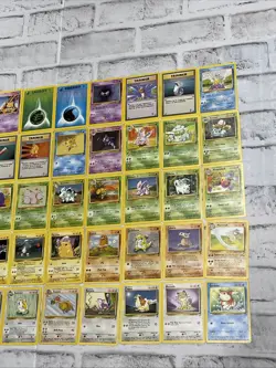 Pokemon Base Set 2 Non Holo Lot of 55 Cards WOTC TCG LP Pokemon - NO DUPES Vtg - Image 5