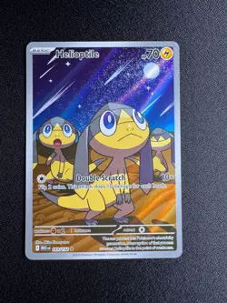 Pokemon Mega Evolution Helioptile 143/132 Illustration Rare Holo NM - Image 1