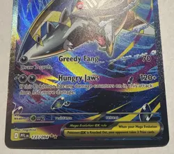 Mega Sharpedo EX 127/094 Me02: Phantasmal Flames SIR Pokemon NM/M - Image 2