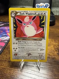Pokemon Dark Wigglytuff TCG Neo Destiny Card 40/105 Uncommon - Image 1