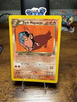 Pokemon Dark Magcargo TCG Card Neo Destiny 18/105 - Image 1