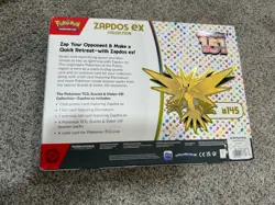 Pokemon TCG Scarlet & Violet 151 Zapdos EX Collection Box Sealed NEW (READ!) - Image 2