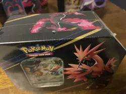Pokemon Crown Zenith Tins Set of 3 Galarian Moltres, Articuno, Zapdos - Image 2