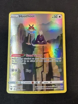 Hoothoot TG12/TG30 Swsh10: Astral Radiance Trainer Gallery Holo Pokemon - Image 1