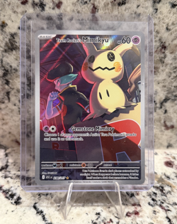 Pokemon 2026 Ascended Hero’s Team Rockets Mimikyu 238/217 Illustration Rare - Image 1