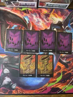 Don!! Card Donquixote Doflamingo crocodile Double Pack Set Vol. 9 OnePiece TCG - Image 1