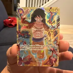 One Piece Monkey D. Luffy OP09-119 Secret Rare (Japanese) - Image 1