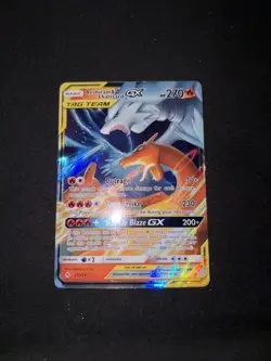 Pokemon TCG Reshiram & Charizard GX 20/214 2019 WORLD CHAMPIONSHIPS Ultra Rare - Image 1