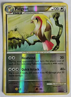 Pidgeot 30/95 Rare Reverse Holo Call Of Legends Pokemon Cards HP - Image 1