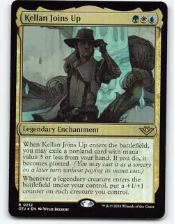 Kellan Joins Up #212 Foil Magic the Gathering Card - Image 1