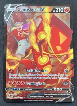 Centiskorch V TG14/TG30 Lost Origin Trainer Gallery Pokemon TCG Card Near Mint - Image 1
