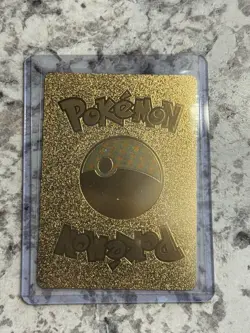 Virizion Foil Metal Pokemon Pokemon Fan Art Collectible Card Trading - Image 2