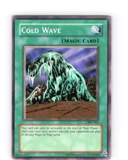 Yu-Gi-Oh TCG Cold Wave PSV-062 Unlimited Regular Common Card Played LP - Image 1