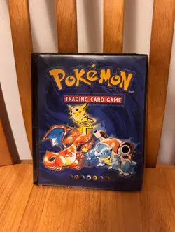 Vintage Pokemon 1999 Wizards of the Coast Trading Card Game Collector's Binder - Image 1