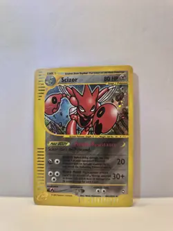 Pokemon Scizor Aquapolis Holo Rare #H21 Pokemon TCG Card - Image 1