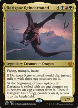 RUSH VF/FR Darigaaz reincarne - Darigaaz Reincarnated MTG magic DOM - Image 1