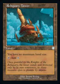 MTG Brothers' War Commander - Reliquary Tower (Retro) - Image 1