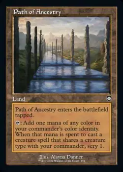 MTG Brothers' War Commander - Path of Ancestry (Retro) - Image 1