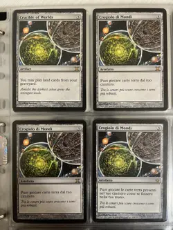 MTG Crogiolo Di Mondi EXC - Crucible Of Worlds X1 Magic - Fifth Dawn/10th ITA - Image 1