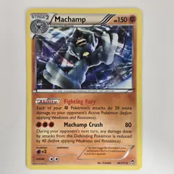 Machamp 46/111 Rare XY Furious Fists LP Pokemon - Image 1