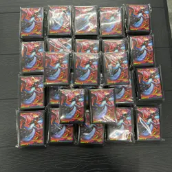 25x Pokemon Phantasmal Flames Mega Charizard X UPC Card Sleeves - Image 1