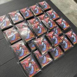 25x Pokemon Phantasmal Flames Mega Charizard X UPC Card Sleeves - Image 3