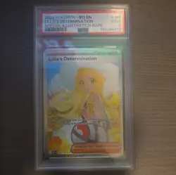 Pokemon TCG Lillie's Determination Mega Evolution 184/132 SAR PSA 9 - Image 1