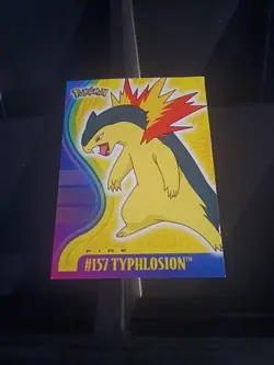 Pokemon Pokemon Johto Series 1 Typhlosion #157 Non Holo - Image 1