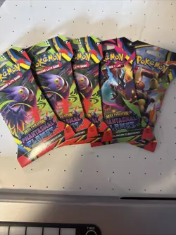 PokemonMega Evolution - Phantasmal Flames Sleeved Booster Pack Mega Random Art - Image 1