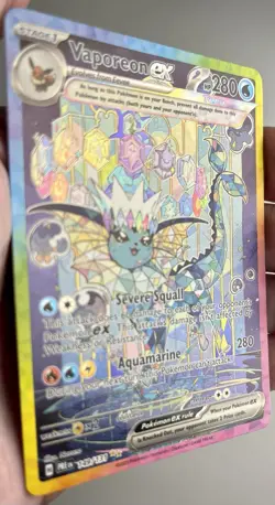 Pokemon TCG Vaporeon EX Sir 149/131 Prismatic Evolutions NM Condition - Image 3