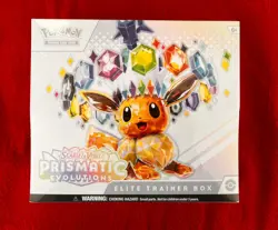 Pokemon PRISMATIC EVOLUTIONS Elite Trainer Box ETB New & Sealed Scarlet & Violet - Image 1