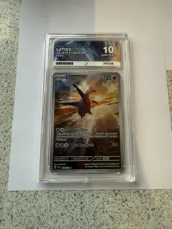 Pokemon TCG: Latios 203/191 Surging Sparks IR ACE 10 Gem Mint - Image 1