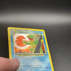 Politoed Holo Rare 8/75 Neo Discovery (2001) Vintage WotC Pokemon TCG - Image 2