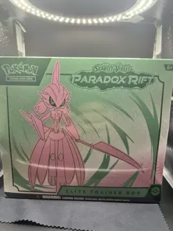POKEMON Scarlet & Violet Paradox Rift Elite Trainer Box ETB Iron Valiant - Image 1