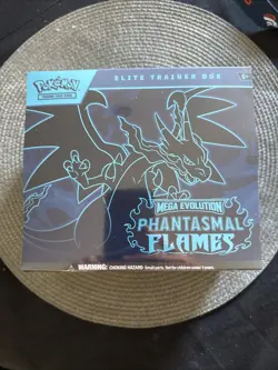 Pokemon TCG: Mega Evolution Phantasmal Flames Elite Trainer Box (ETB) - Sealed - Image 1