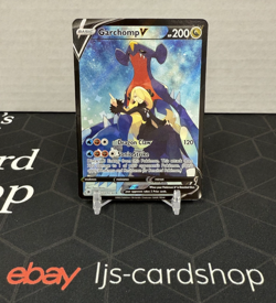 Pokemon Astral Radiance Trainer Gallery Garchomp V TG23/TG30 Damaged RB - Image 1