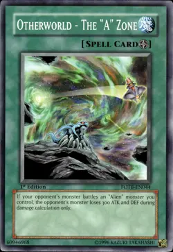 Otherworld - The "A" Zone - 1st Edition FOTB-EN044 - NM - YuGiOh - Image 1