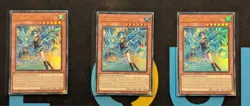 BPRO-EN011 Elfnote Tinia x3 Ultra Rare 1st Edition YuGiOh Playset - Image 1