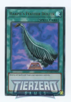 Yugioh MAMA-EN076 - Harpie's Feather Duster (alternate art) - Ultra Rare - Image 1