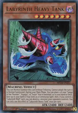Yugioh MP24-EN257 - Labyrinth Heavy Tank - Ultra Rare - Image 1