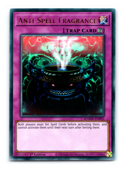 Anti-Spell Fragrance - MAMA-EN092 - Ultra Rare - 1st Edition - Yugioh - Image 1