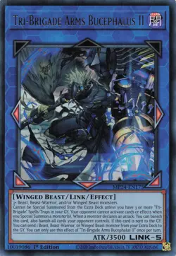 Yugioh MP24-EN175 - Tri-Brigade Arms Bucephalus - Ultra Rare - Image 1