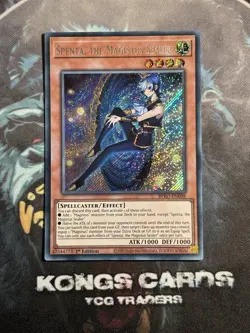 BPRO-EN098 Spenta, the Magistus Sealer Secret Rare 1st Edition YuGiOh NEW! - Image 1