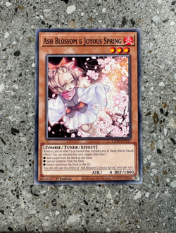 Yugioh TCG Ash Blossom & Joyous Spring L5DD-ENY17 1st Edition NM-M Combined Ship - Image 1