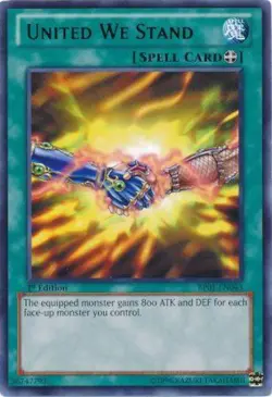 1x (EX) United We Stand - BP01-EN043 - Rare - 1st Edition YuGiOh - Image 1
